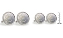 American Coin Treasures University of Nebraska 1869 Sterling Silver Nickel Coin Cuff Links